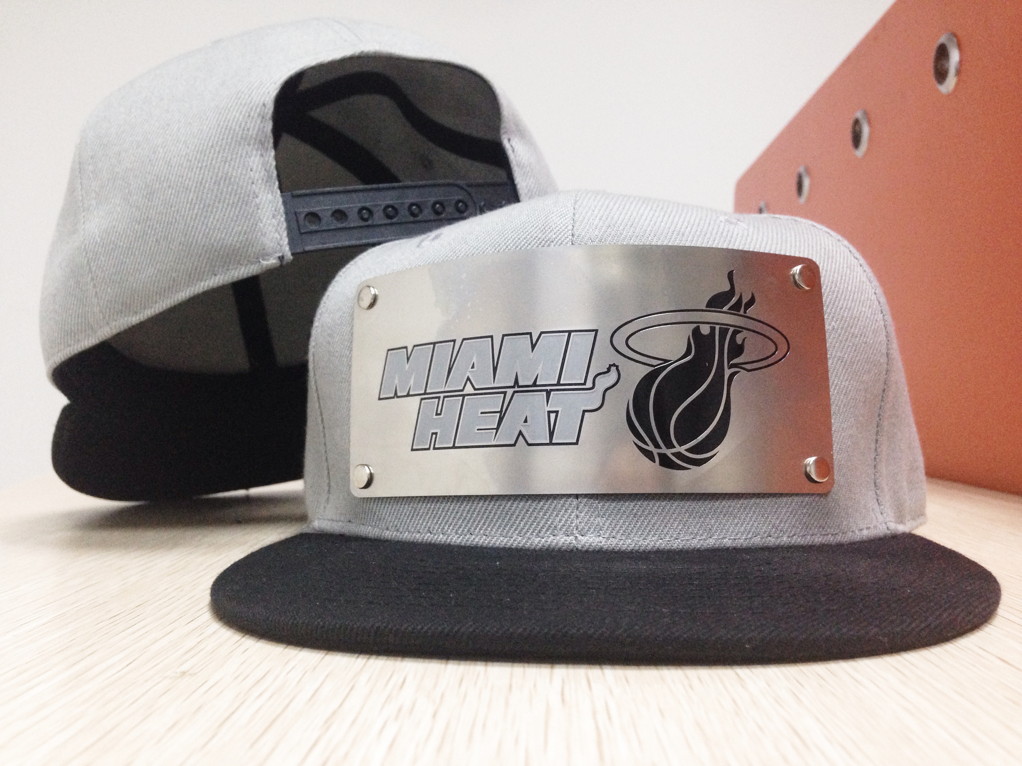 NBA Miami Heat NE Snapback Hat #170